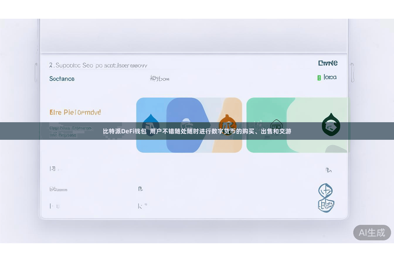 比特派DeFi钱包  用户不错随处随时进行数字货币的购买、出售和交游