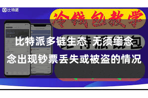 比特派多链生态  无须缅念念出现钞票丢失或被盗的情况